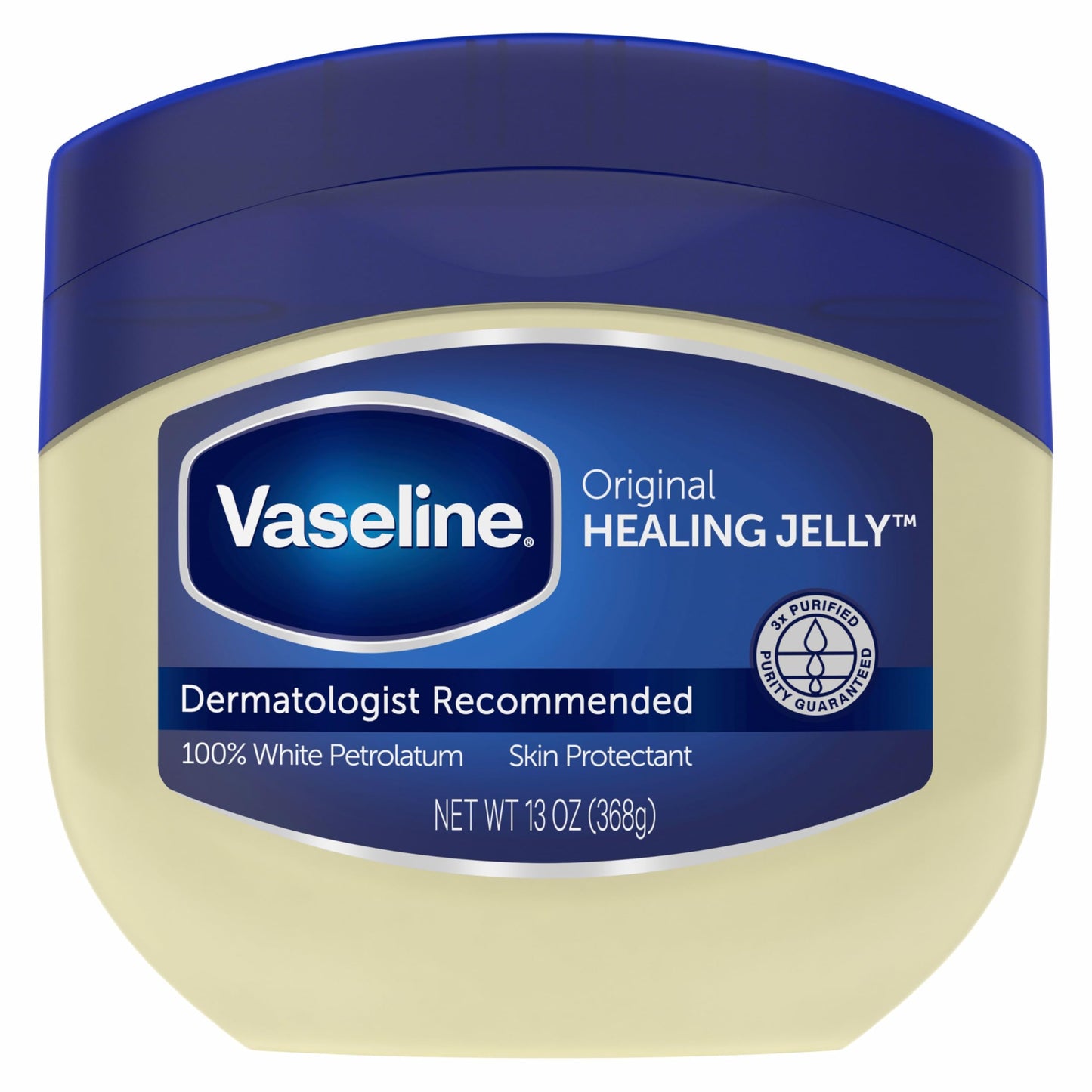 Vaseline Petroleum Jelly Original 3 Count Provides Dry Skin Relief And Protects Minor Cuts Dermatologist Recommended And Locks In Moisture 13oz